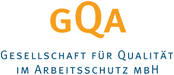 Logo der Gesellschaft für Qualität im Arbeitsschutz mbH